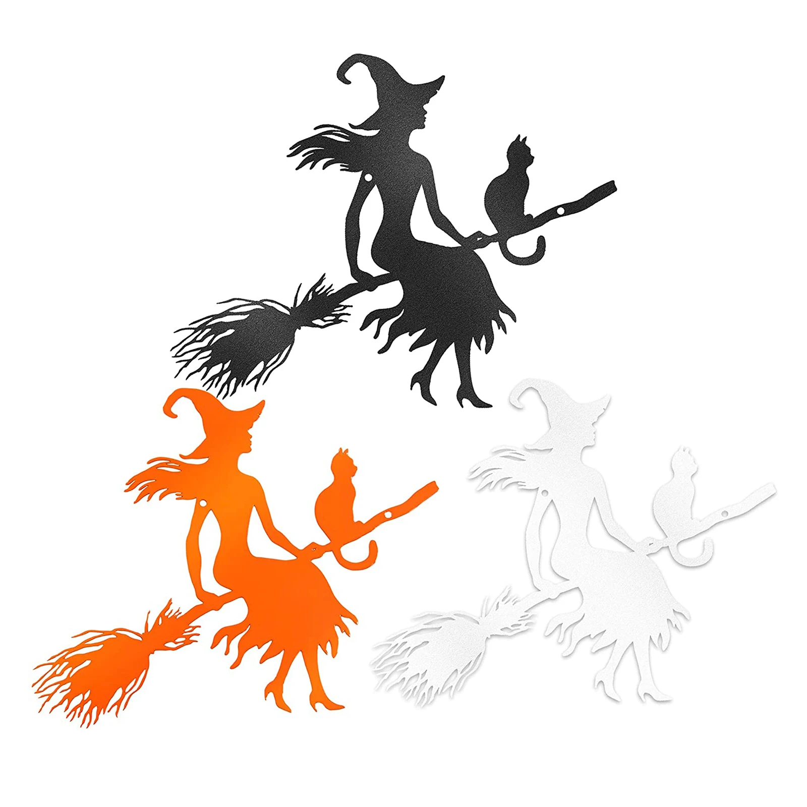 

New Wicked Witch Fall Wall Sticker for Home Indoor Outdoors Halloween Decoration