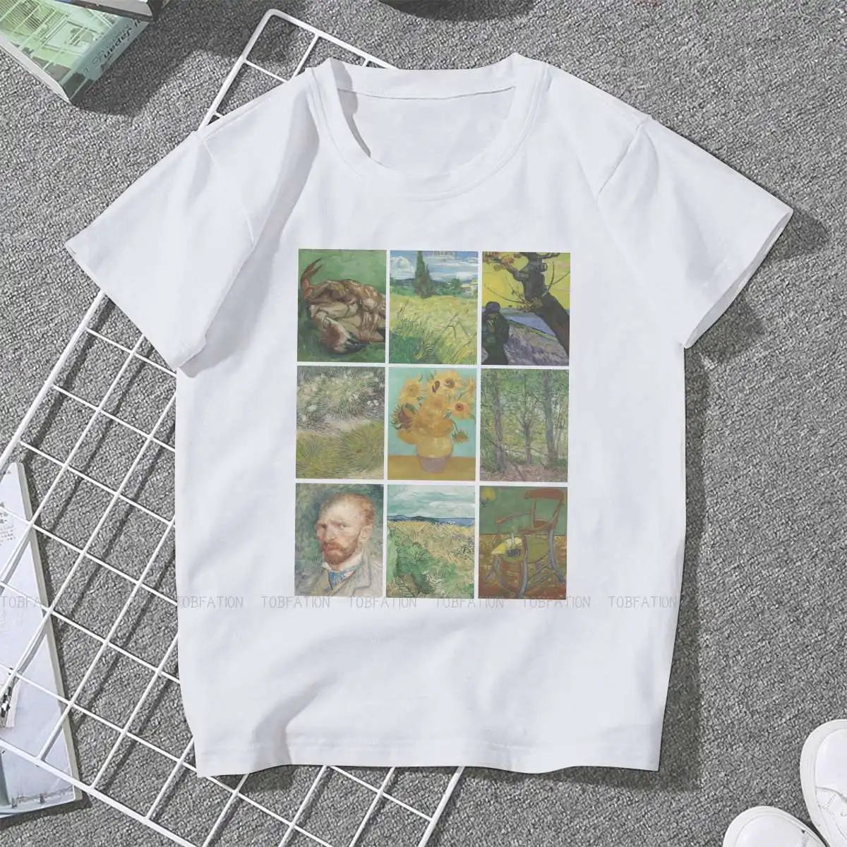 

Женская Винтажная футболка с изображением звезд, солнца, Луны