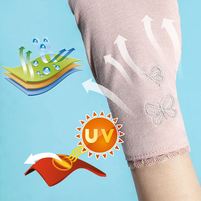 Женские короткие весенние перчатки для велосипедистов летние тонкие хлопковые