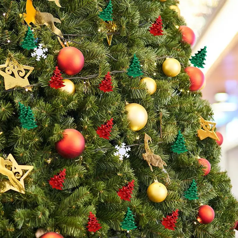 

5 Pack Christmas Confetti Xmas Tree Snowflakes Confetti Party Table Decoration