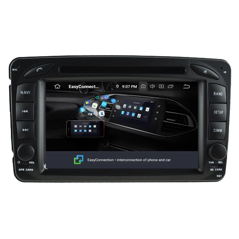 Автомагнитола для Mercedes Benz W203 S203 C180 C200 C220 C230 C240 C270 Android 10 0 DVD GPS навигация|radio dvd gps|car