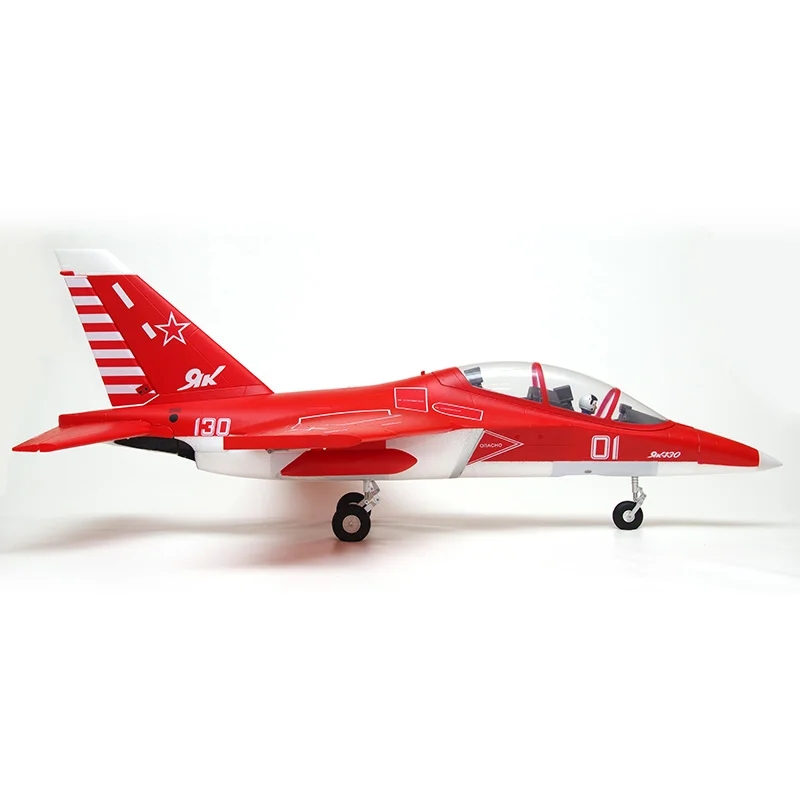 RC Jet Plane модель FMS хобби 70 мм YAK130 V2 PNP FMS088|70mm edf jets|edf jetfms models |