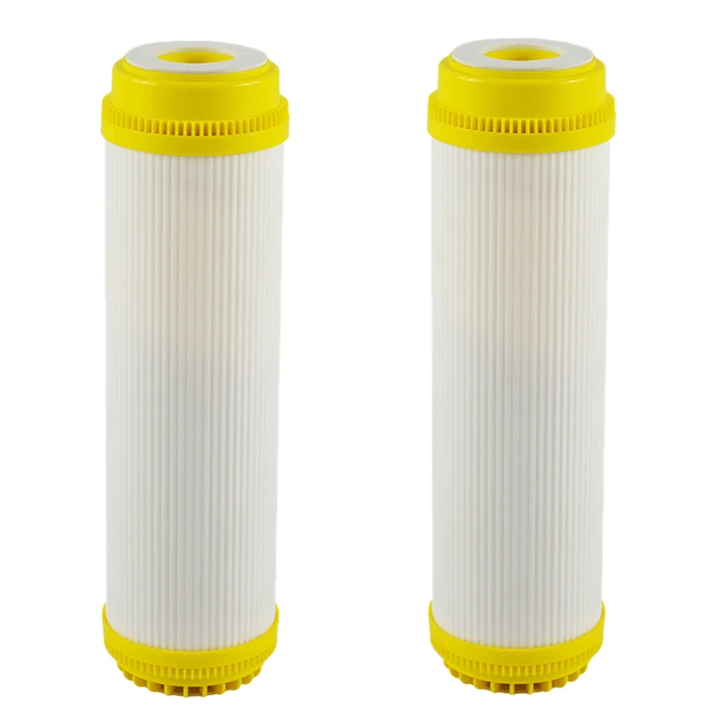 Быстрое подключение 10 дюймов T33 с 2 шт. установки очиститель воды углерода Пост