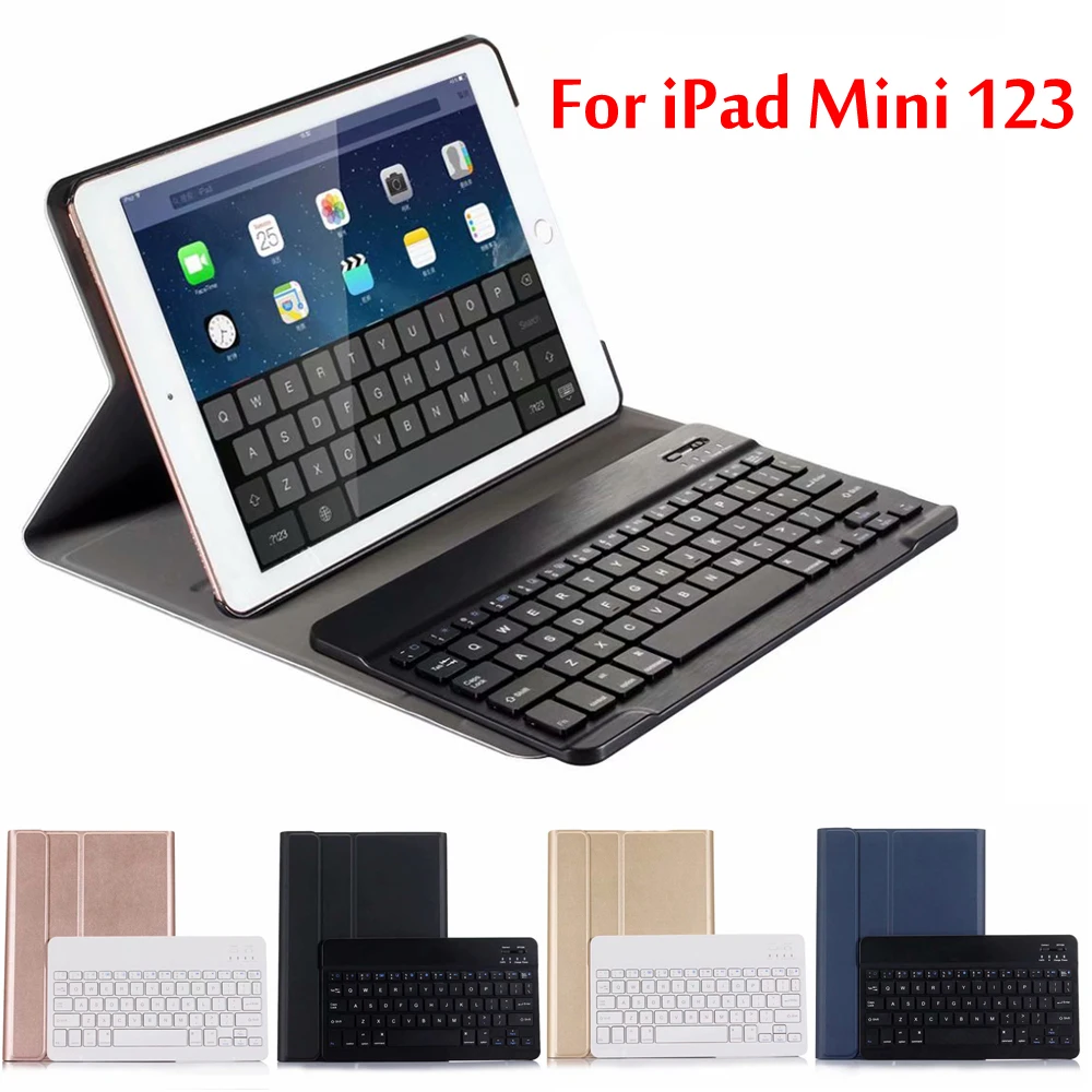 Для ipad Mini1/2/3 планшет чехол 360 градусов вращающийся стенд флип-чехол-книжка Экран Защитная крышка для ipad Mini 2/ipad Mini 3