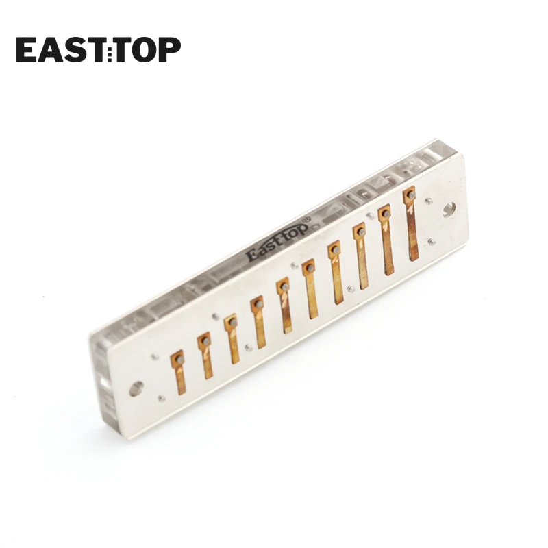 EASTTOP new harp полуклапаны diatonic T008LS Блюз белые цвета чехлы 13 оттенков | Спорт и