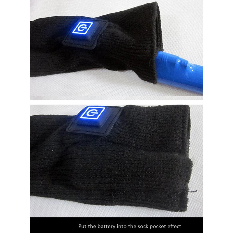 

Heating Socks Rechargeable Adjustable Battery Electric Heated Socks for Hunting Fishing Skiing Hiking Thermal Socks Foot Warmer