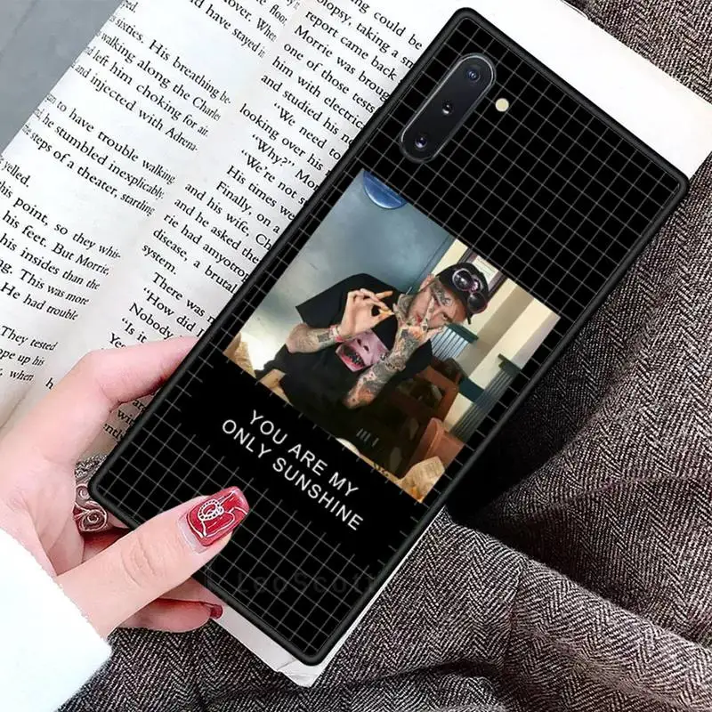

Lil Peep Lil Bo Peep Soft Phone Case For Samsung Galaxy S8 S9 S10 Plus S10E Note 3 4 5 6 7 8 9 10 Pro Lite cover