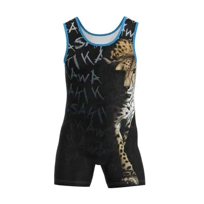 Style 4 Kawasaki Sublimated Wrestling Singlet for Men and Youth, Power lifting and Exercise Equipment MMA Wrestling Cloth Underwear - Цвет: Style 4