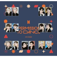 2pcsset kpop bangtan boys new album permission to dnace on stage poster sticker poster wall sticker jimin suga j hope wholesale