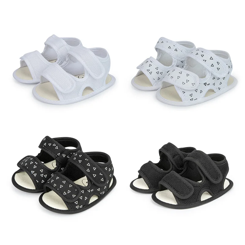 

New Summer Baby Sandals Infant Boy Girl Shoes Non-slip Rubber Sole Net Flat Heel Garden Girl Sandals First Walkers Baby Shoes