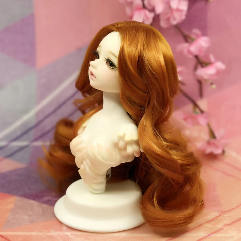 Allaosify 1/3 1/4 1/6 1/8 BJD волос мульти Цвет SD кукла парик|Куклы| |