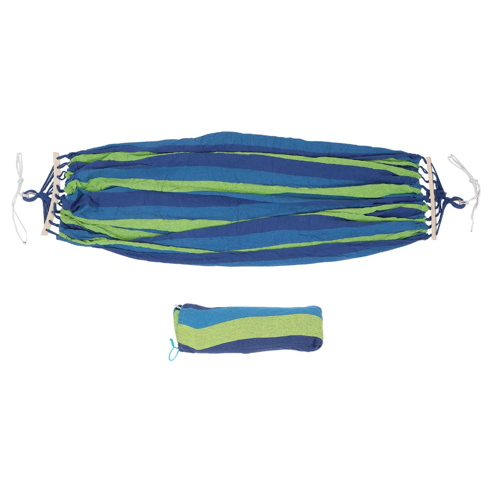 

Camping Hammock for Indoor Outdoor Backpacking Travel Hiking Beach Garden