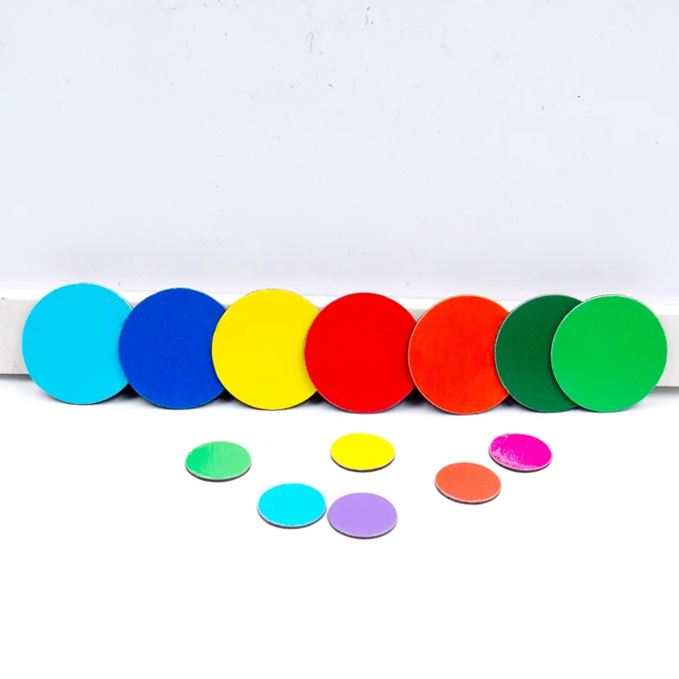 30 мм белая мягкая круглая наклейка магнит на холодильник украшение для раннего