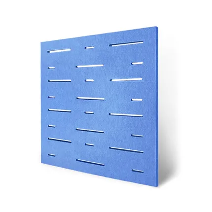 blue color B 1 коробка 10 шт экологичный звукопоглотитель перфорированный полиэстер материал акустические панели акустическая обработка стеновые панели - Цвет: blue color B