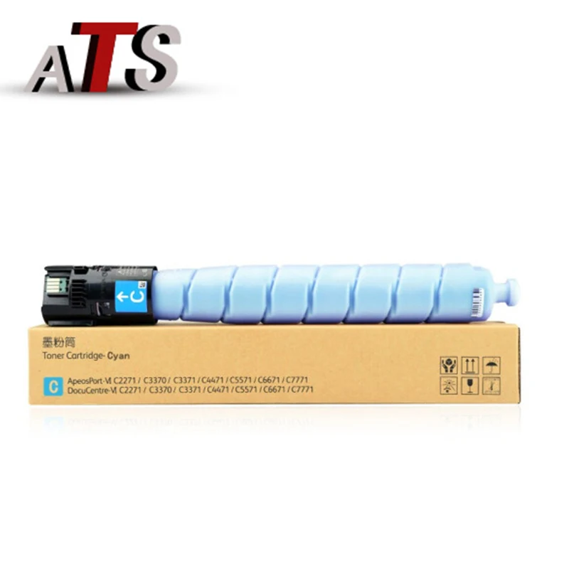

VI3371 Printer Color powder Toner Cartridge for Xerox C3370 C3371 C4471 C5571 C6671 C7771 C2271 BK500g CYM293g high quality