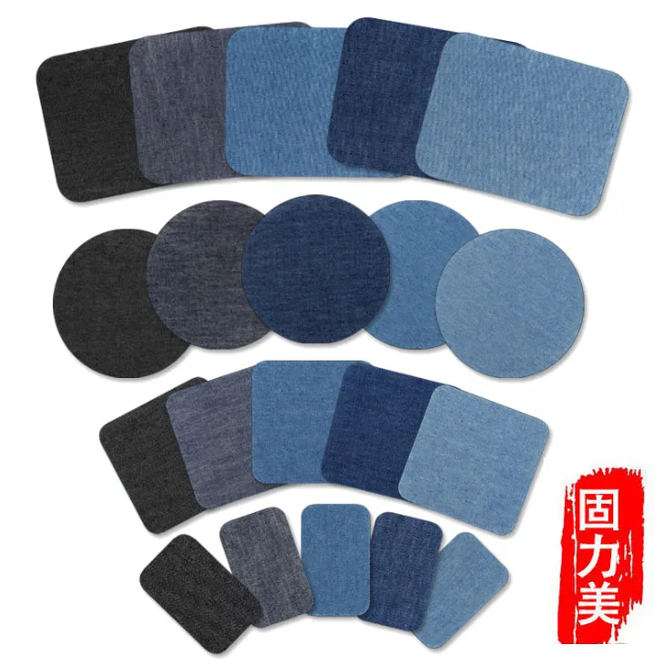 5 шт. черные и синие джинсы тканью на круглом носке квадратной формы глажение ПРИ