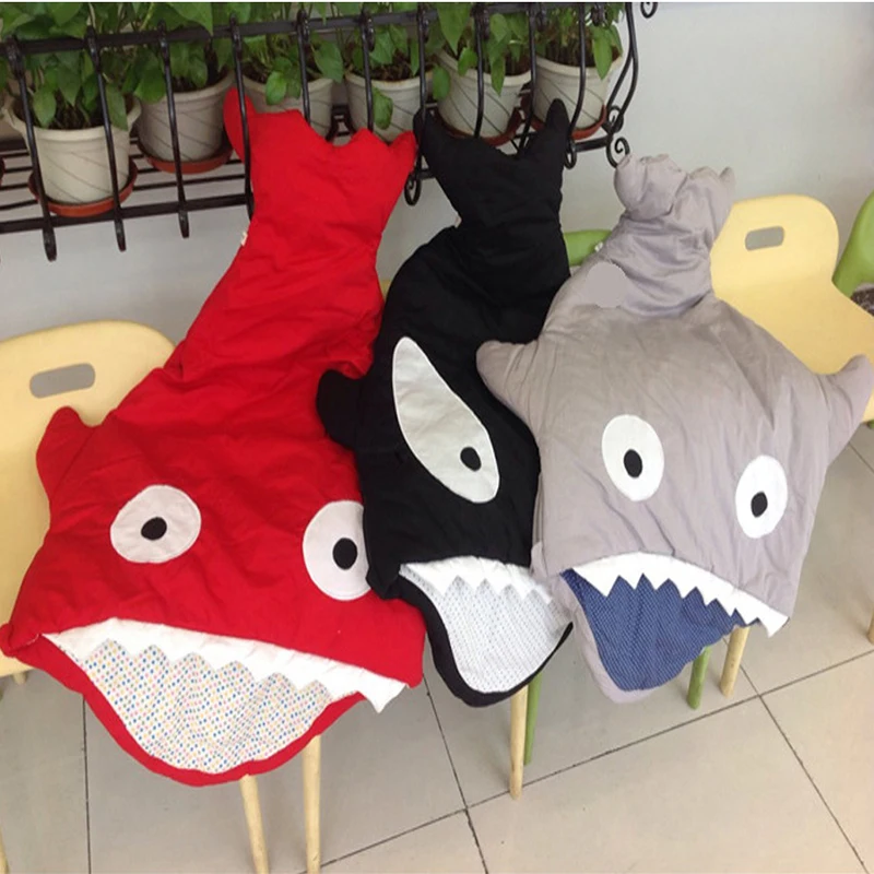 Детское одеяло s спальный мешок в виде акулы с хлопковой подкладкой утолщенная