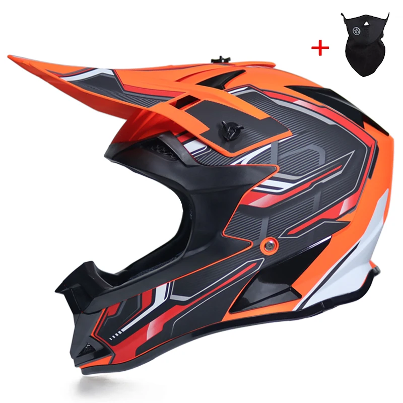 MSUEFKD мужские высокопрочные на открытом воздухе внедорожные мотоциклетные Moto Dirt Bike Racing набор шлемов гоночный шлем велосипедные перчатки