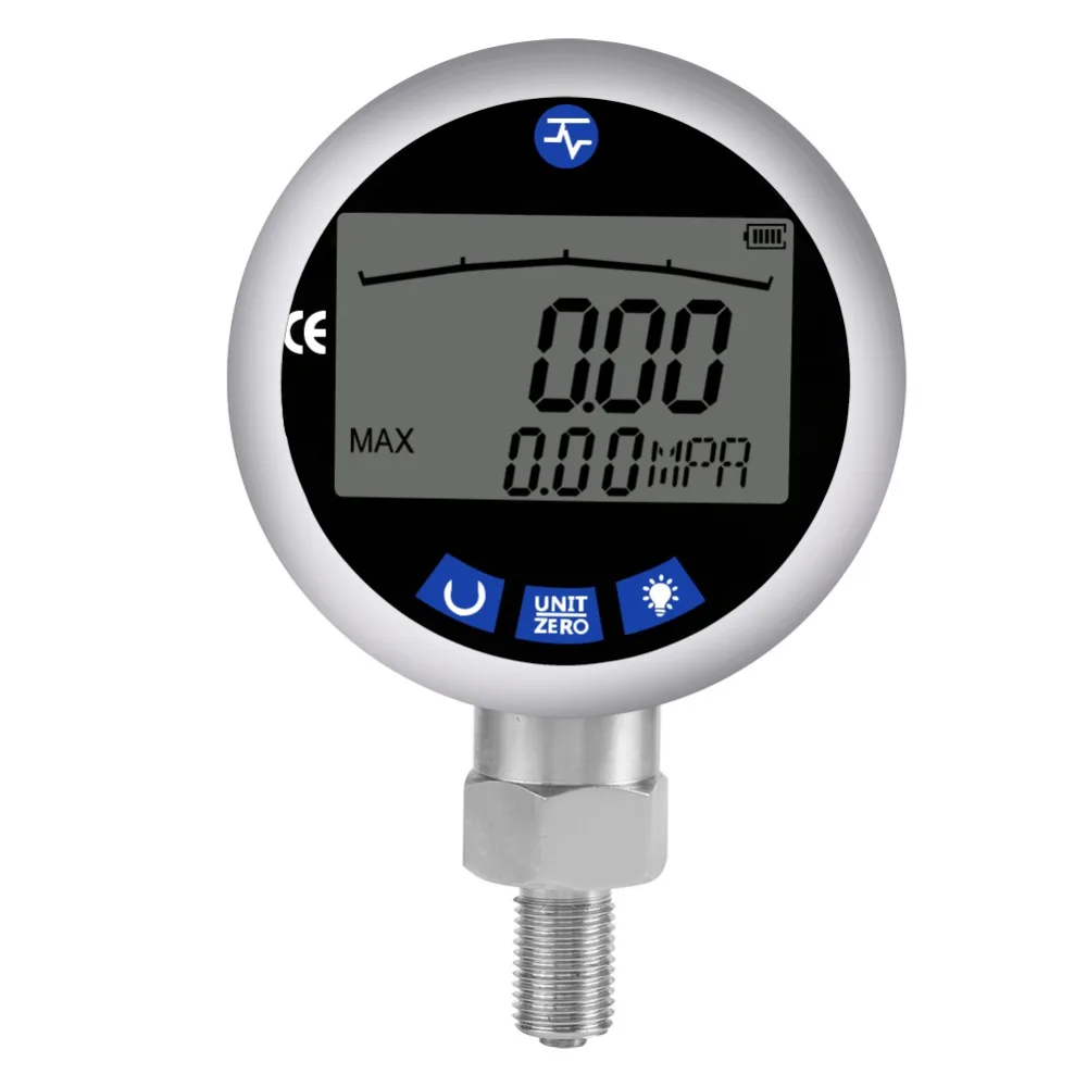 0-40Mpa 10000PSI Digital Hydraulic Pressure Gauge 400BAR Measuring Instrument Tester Meter with G1/4 Connector Digital manometer