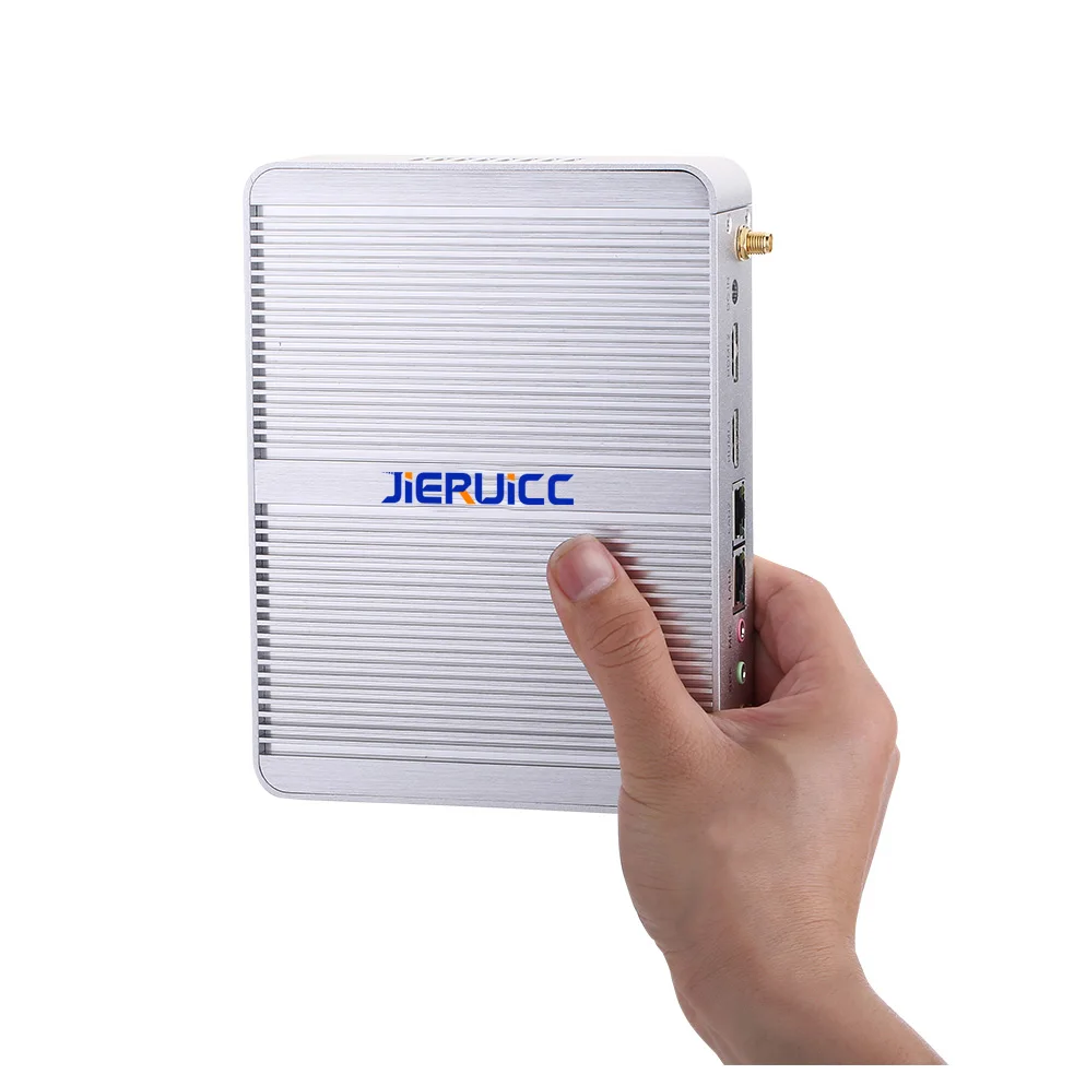 Безвентиляторный мини-ПК Intel N3150 Celeron quad core 1,6~ 2,08 GHz Win10 мини-компьютер Dual HDI Dual LAN