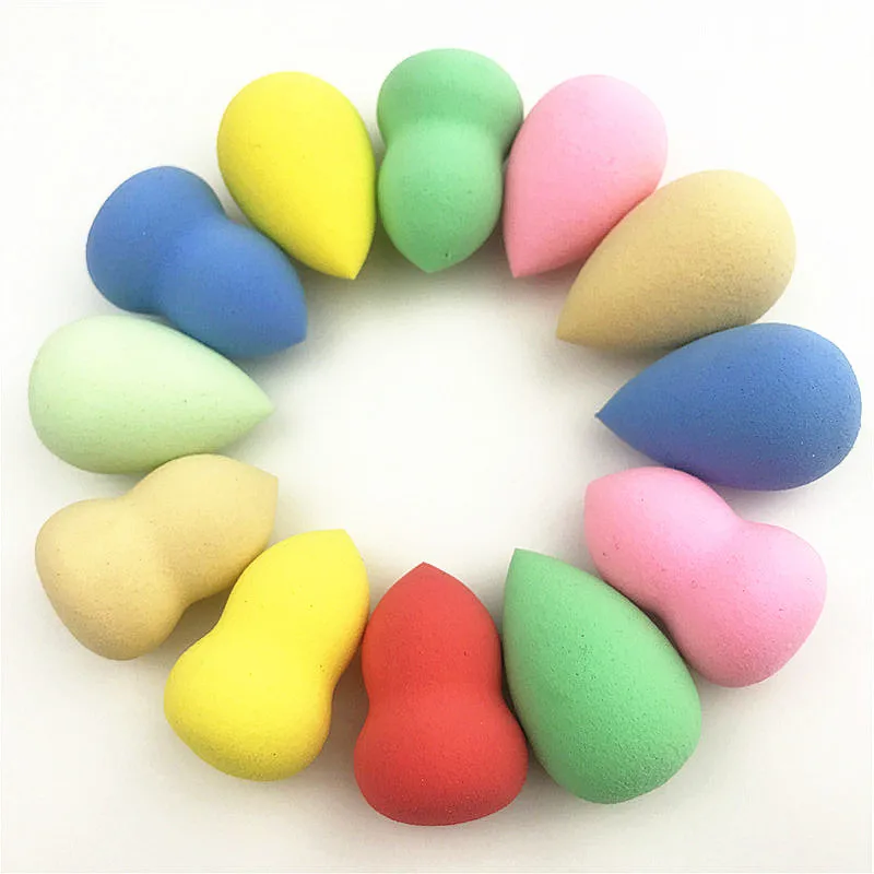 10 шт. Мини Милая пудра основа для макияжа косметический консилер хайлайтер спонж