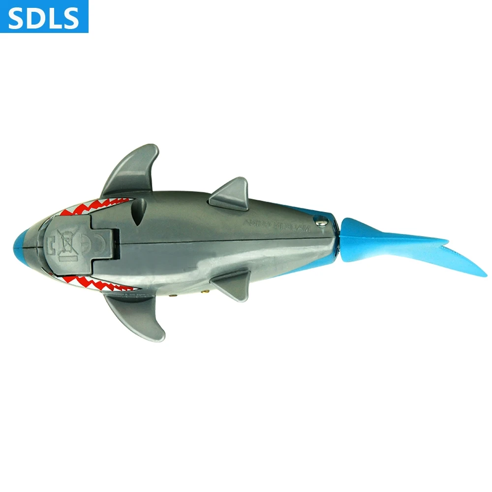 Mini RC Shark Boats Underwater Subamarine Ship Electric Speed Boat Bathing Toys Christmats Gifts New Dropshipping | Игрушки и хобби