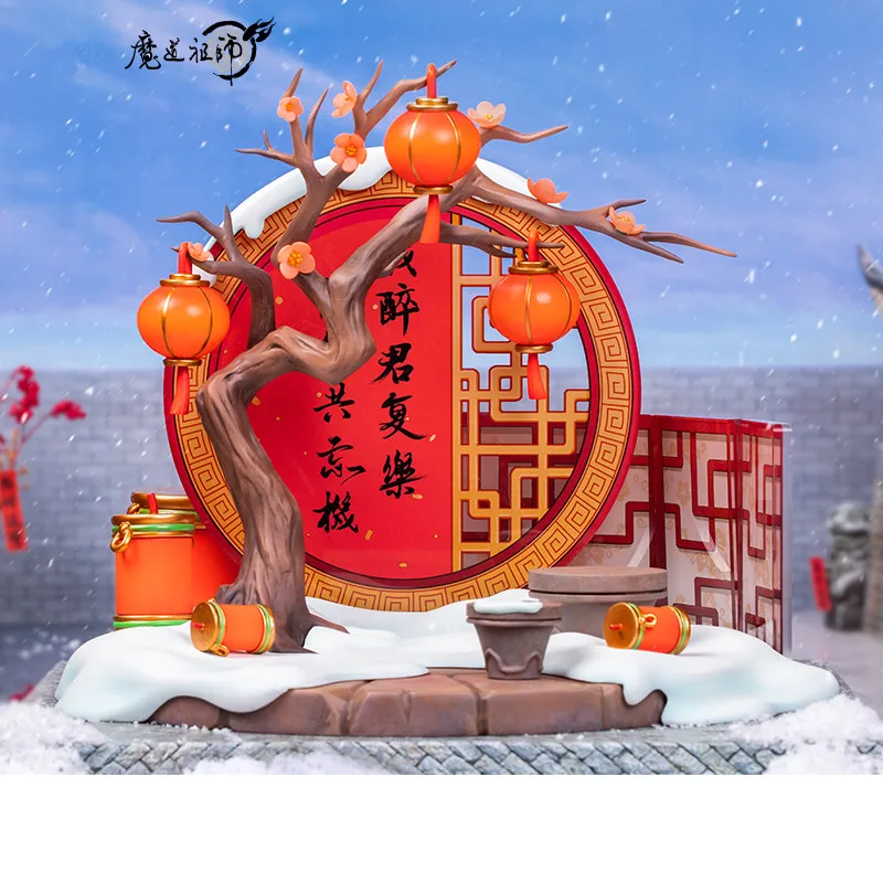 

Фон МО дао Zu Ши сущность сцены Аниме фигурки неразманенный магистр дьявольского культивирования Wei Wuxian Lan Wangji реквизит