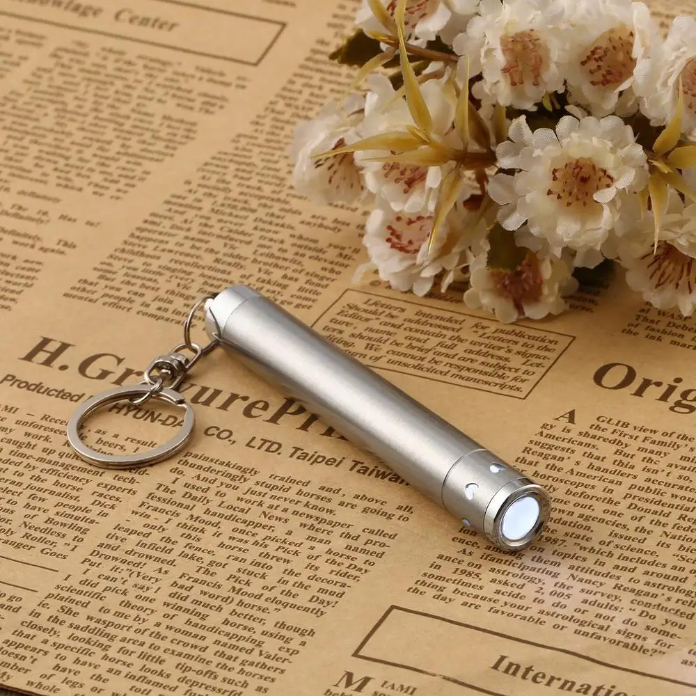 160 люмен Мини светодиодный фонарик портативный фонарь из алюминиевого сплава с