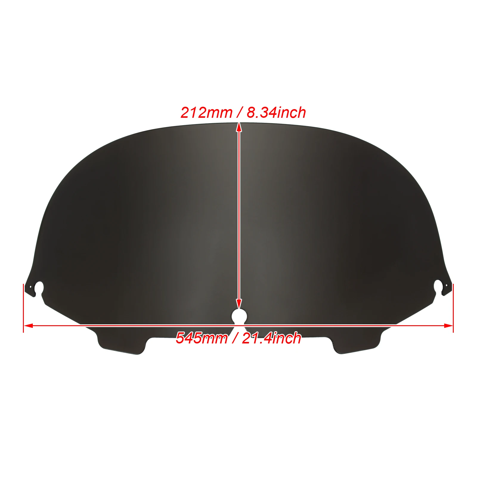 Обтекатель для лобового стекла мотоцикла 8 дюймов обтекатель Harley Touring Electra Street Glide