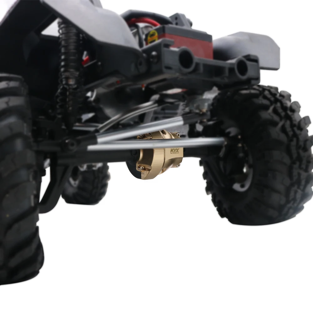 

KYX Racing Brass Diff Cover for 1/10 RC Crawler Car Redcat Gen8 Scout II