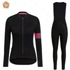 Женский комплект для велоспорта Ralvpha, зимняя флисовая одежда для велоспорта, Женский комплект из Джерси с длинным рукавом для велоспорта