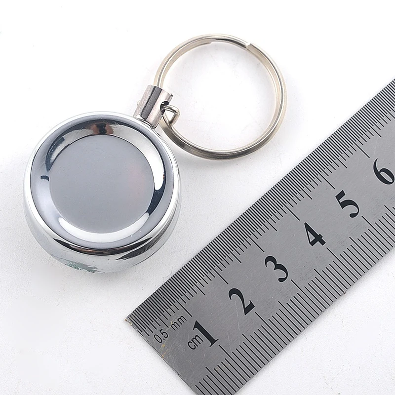 

High Resilience Steel Wire Rope Key Ring Chain Outdoor multi tool Alarm Retractable Key Ring Anti Lost Key Chain EDC Tool 2019