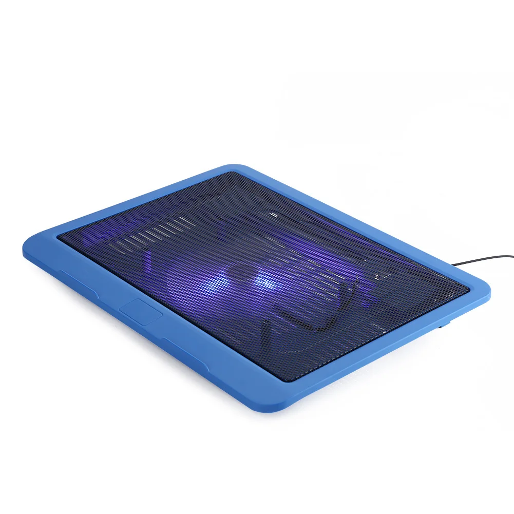 

Laptop Cooler Cooling Pad Base Notebook Cooler Computer USB Fan Stand Laptop Cooling Pad for 14" or Below Notebook