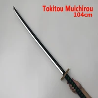 11 cosplay anime kimetsu no yaiba sword weapon demon slayer tokitou muichirou sword anime ninja knife pu toy 104cm