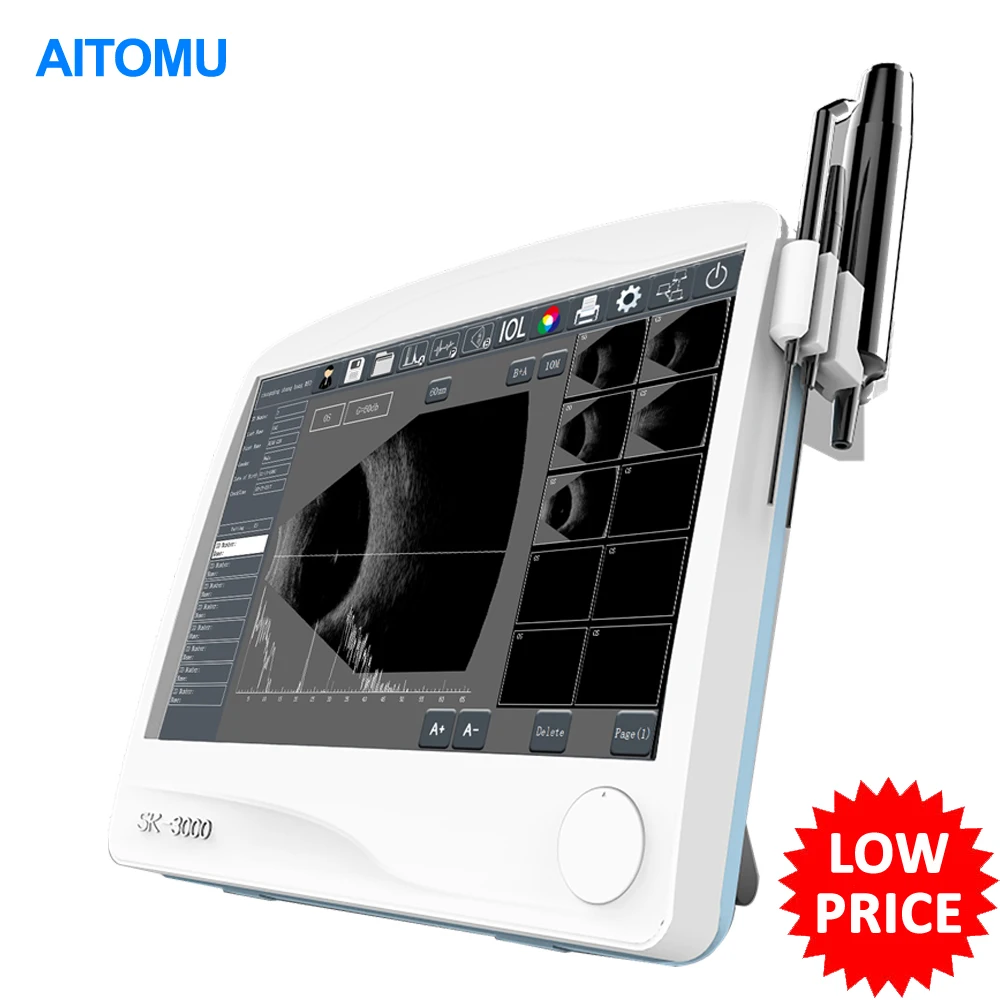 Китай низкая цена дешевый офтальмологический глаз сканер + B Pachymeter ABP 3000|Запчасти