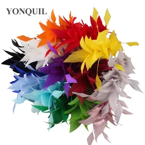 Новые Красивые индейки перо Свадебные корсажи перья рукоделие головной убор DIY шляпа Вуалетка Декор Аксессуары длина 25 см