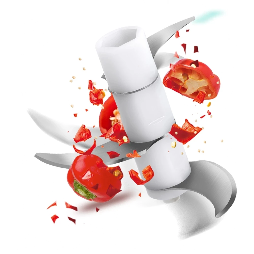 Mini Electric Kitchen Garlic Processor Meat Grinder Chopper Crusher Rechargeable Blender Gadget | Бытовая техника