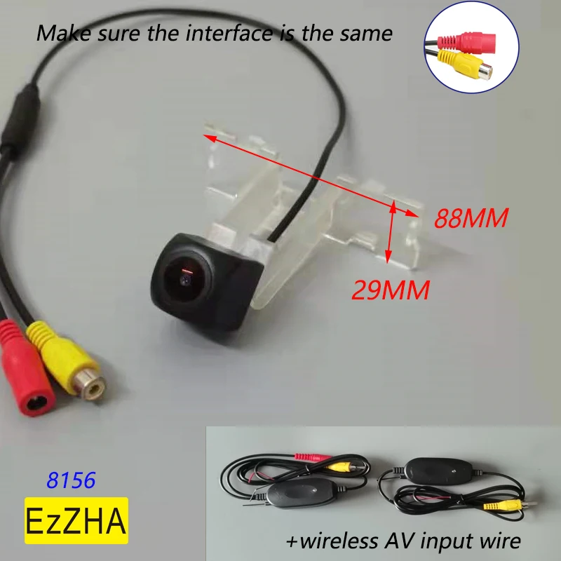 

For Suzuki Swift 2008 2009 2010 Grand Vitara HD Wireless Car CCD Rear Camera Fisheye Dynamic Night Vision bracket park