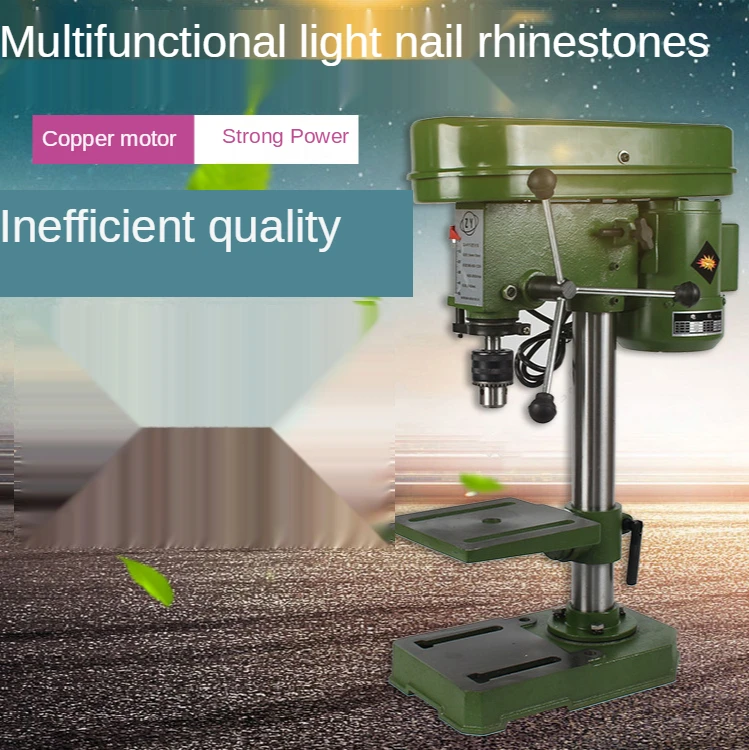 

Bench drill variable speed mini bench drill mini bench drill Buddha bead woodworking small bench drill Z4113A