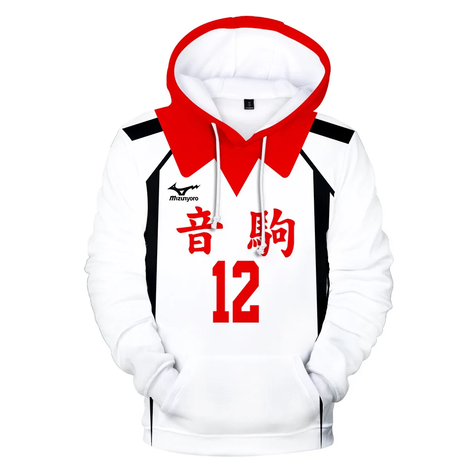 

Японское Аниме Haikyuu Cosplay Костюм Fukurodani волейбольный клуб Akaashi Keiji Bokuto Koutarou унисекс 3d Толстовка с капюшоном