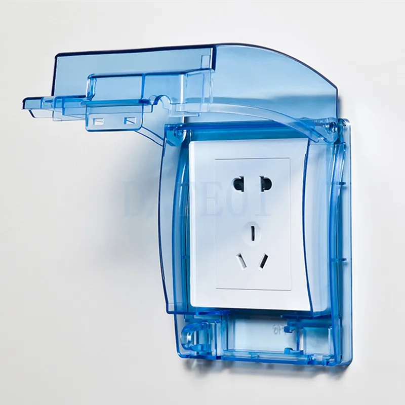 

Тип 86 класс Ip55 полностью закрытый брызговик для ванной комнаты уличный переключатель гнездо водонепроницаемый бокс