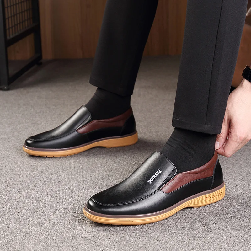 

2020 Men's Sneakers Quality 6CM Increasing British Shoes New Breathable Casual Sneakers Big Size Office Shoes Me