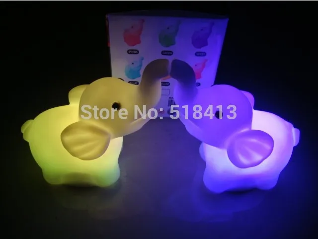 

practical toy Gags & Practical Jokes Discus The Elephant Flash The Elephant A Night Light Automatic Color Light-emitting Toys