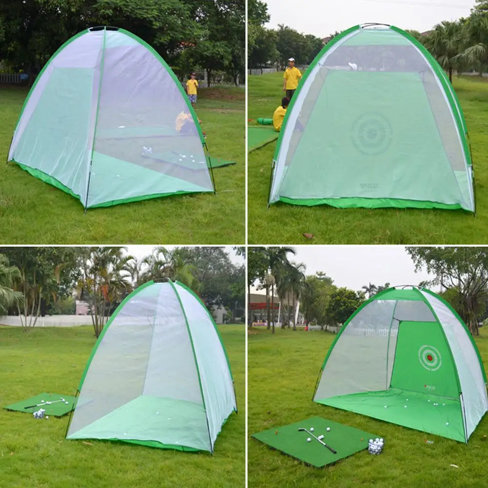 Satılık Golf Eğitim Yardımı Kapalı/açık Katlanır Golf Pratik Net Golf Eğitim Ekipmanları Golf Aksesuarları