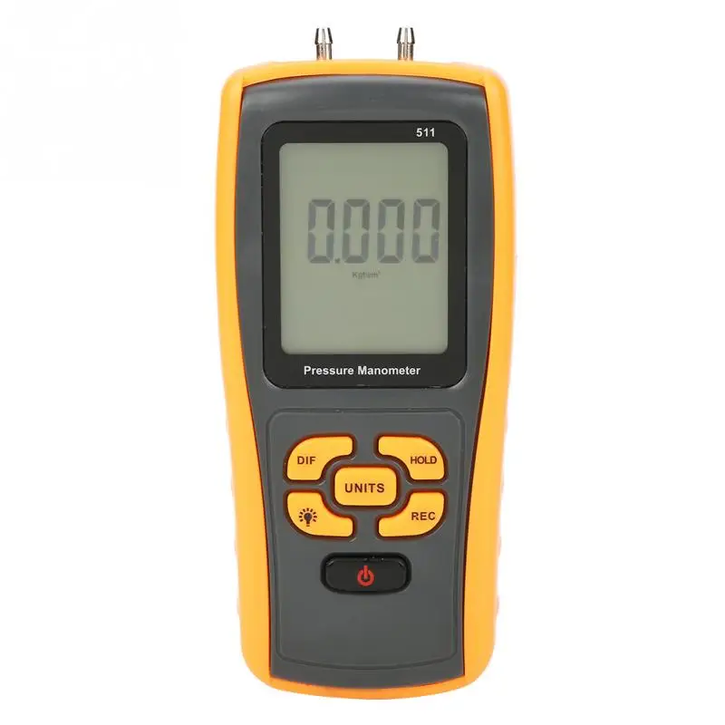GM511 цифровой мамометр 10 кПа USB дифференциальный манометр Манометр тестер Prrssure