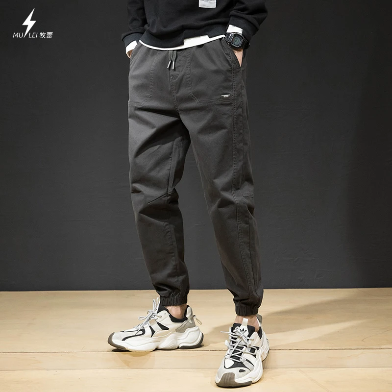 

Autumn Winter Men's Streetwear Baggy Casual Pants Trend Fashion Wide Leg Sweatpants Los Hombres Conjuntos Men Clothing BC50XXK