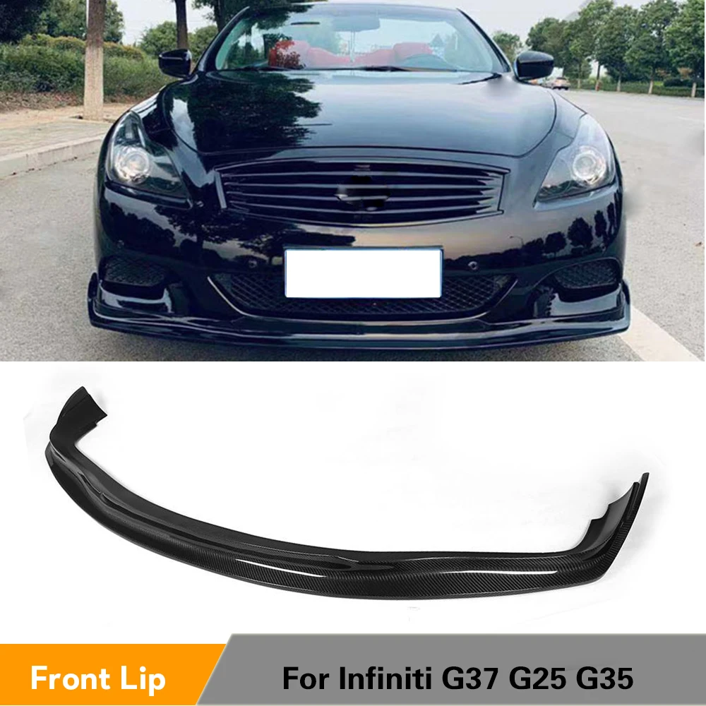 Спойлеры для автомобилей Infinti G37 карбоновые/FRP переднего бампера подбородка база