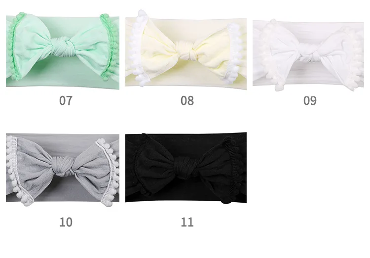 Тюрбан для новорожденных девочек повязка на голову с большим бантом кролик