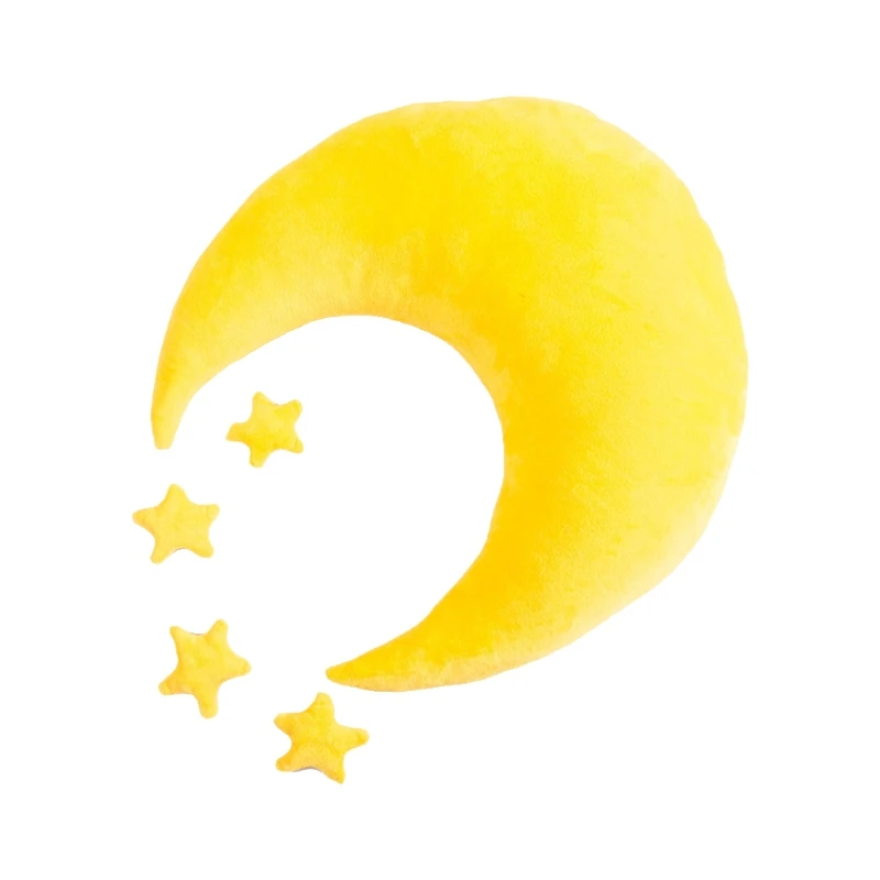 

Baby Posing Beans Moon Pillow Stars Set Newborn Photography Infants Photo Shooting