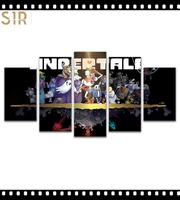 undertale decorations for the five part anime hd poster living room decoration room decor japan high popularity anime poster